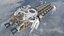sci-fi ship 3D model
