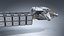 sci-fi ship 3D model