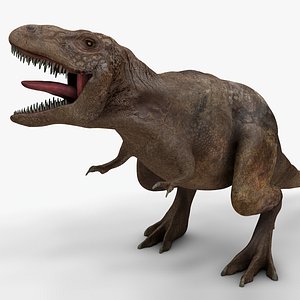 3D rex l988 animate model