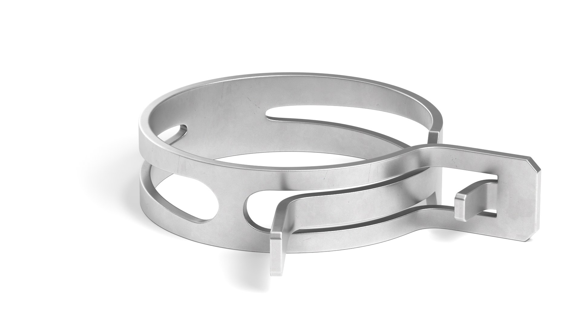 3D 10 Hose Clamp 3D Models Collection: Power Single-Bolt, Spring, Wire ...