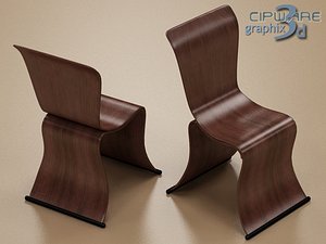 3ds modern design chair 1