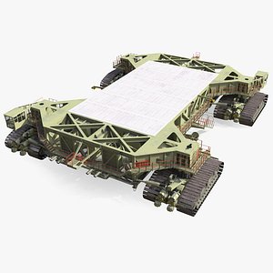 Mobile Launcher Platform Crawler Rigged