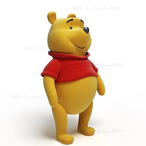 3d winnie pooh model