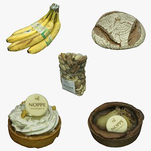 Food Mixed Collection 21 3D model