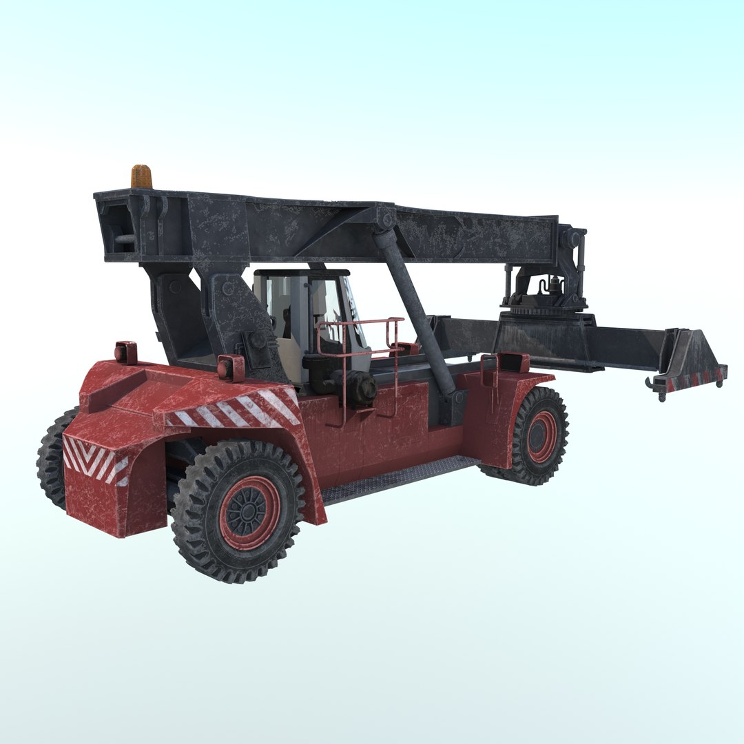 Container Loader 3D Model - TurboSquid 1552752