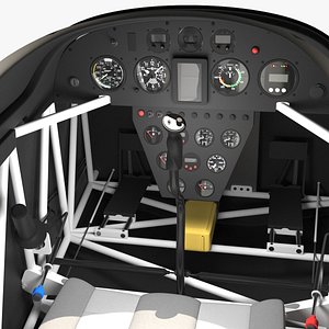Aerobatic Aircraft Cockpit