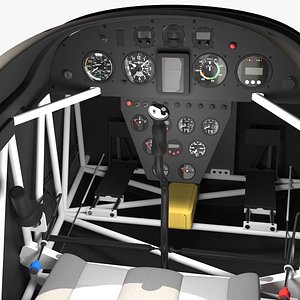Aerobatic Aircraft Cockpit
