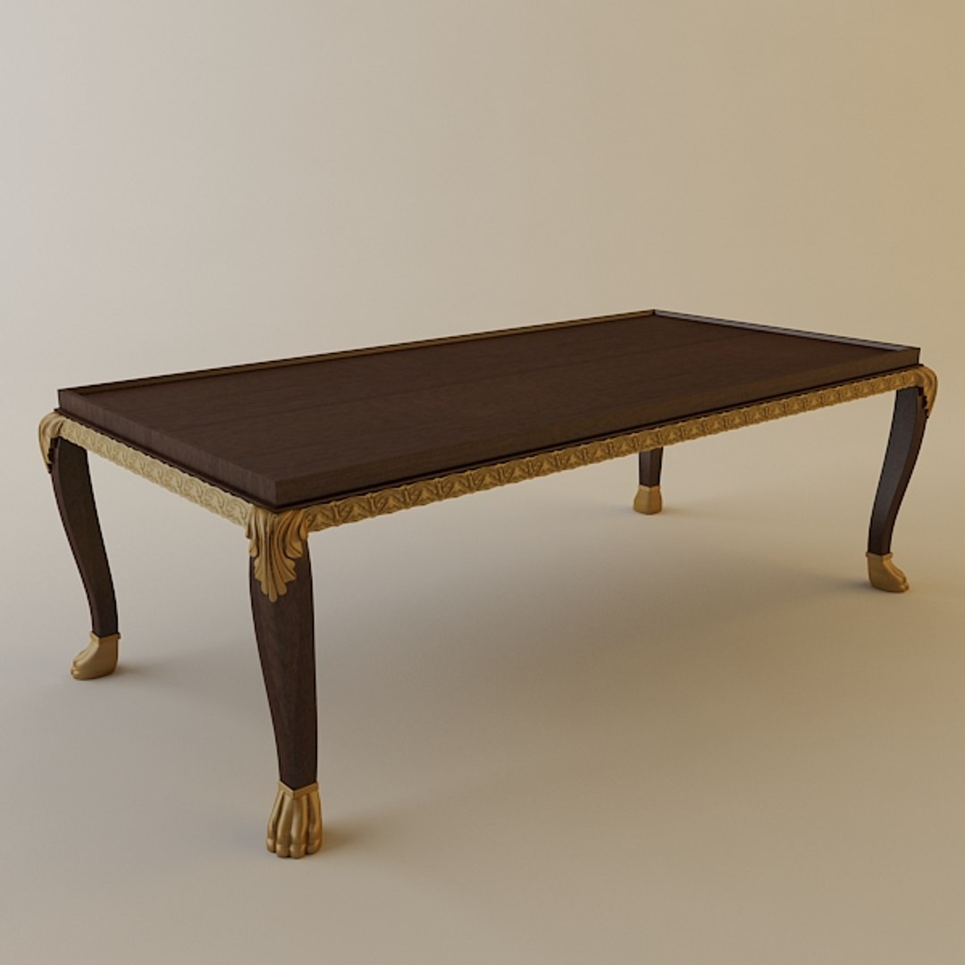Table Details 3d Max