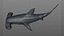 Hammerhead Shark Rigged L593