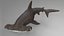 Hammerhead Shark Rigged L593