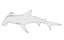 Hammerhead Shark Rigged L593