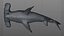 Hammerhead Shark Rigged L593