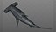 Hammerhead Shark Rigged L593