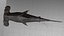 Hammerhead Shark Rigged L593