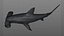 Hammerhead Shark Rigged L593