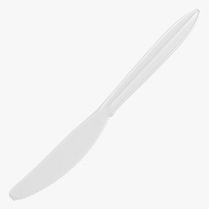3d plastic knife model