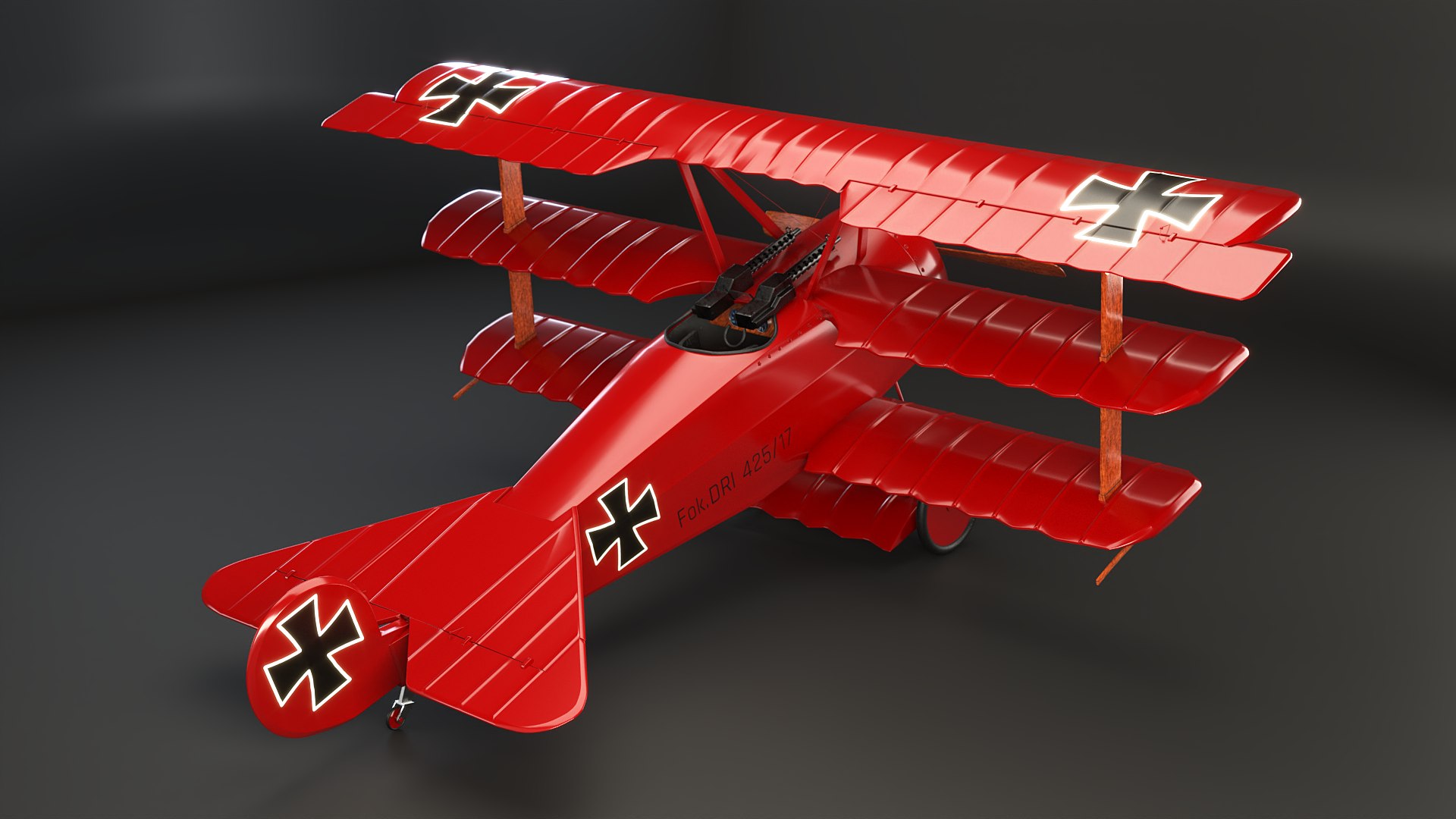 Fokker DR1 Red Baron 3D https://p.turbosquid.com/ts-thumb/ls/ywAZYa/lm/fokerbaron_0004/png/1737706855/1920x1080/fit_q87/5b84a7794eeb3f072ff32cb2c30cec55be433951/fokerbaron_0004.jpg