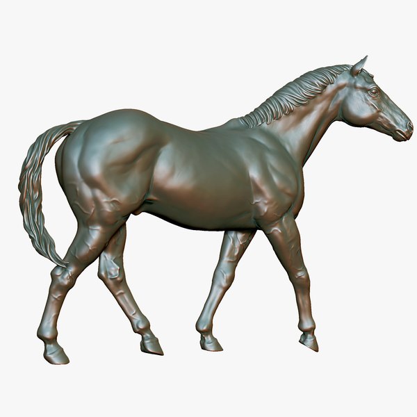 3D Printable Statues 2 Horses Pack 3D model - TurboSquid 1899332
