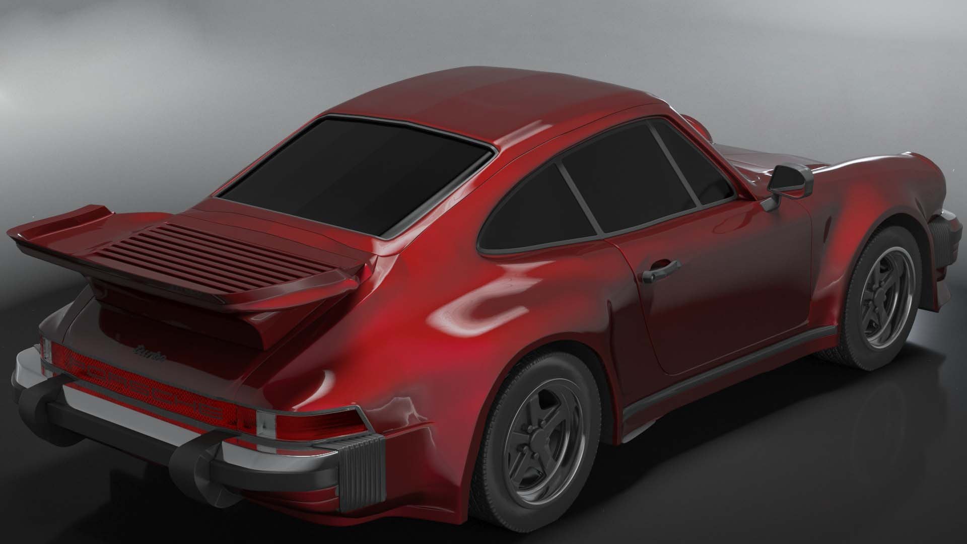 3D Porsche Carrera 911 Turbo 1980-MAX - TurboSquid 2024417