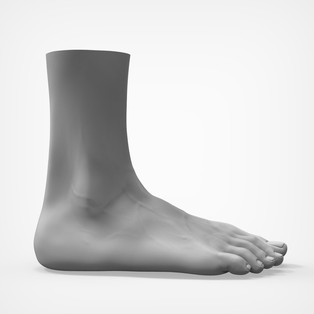 3D Beauty Foot Model - TurboSquid 1218498