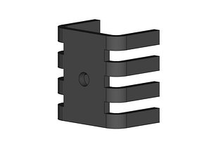 3D RD584 Heaysink model