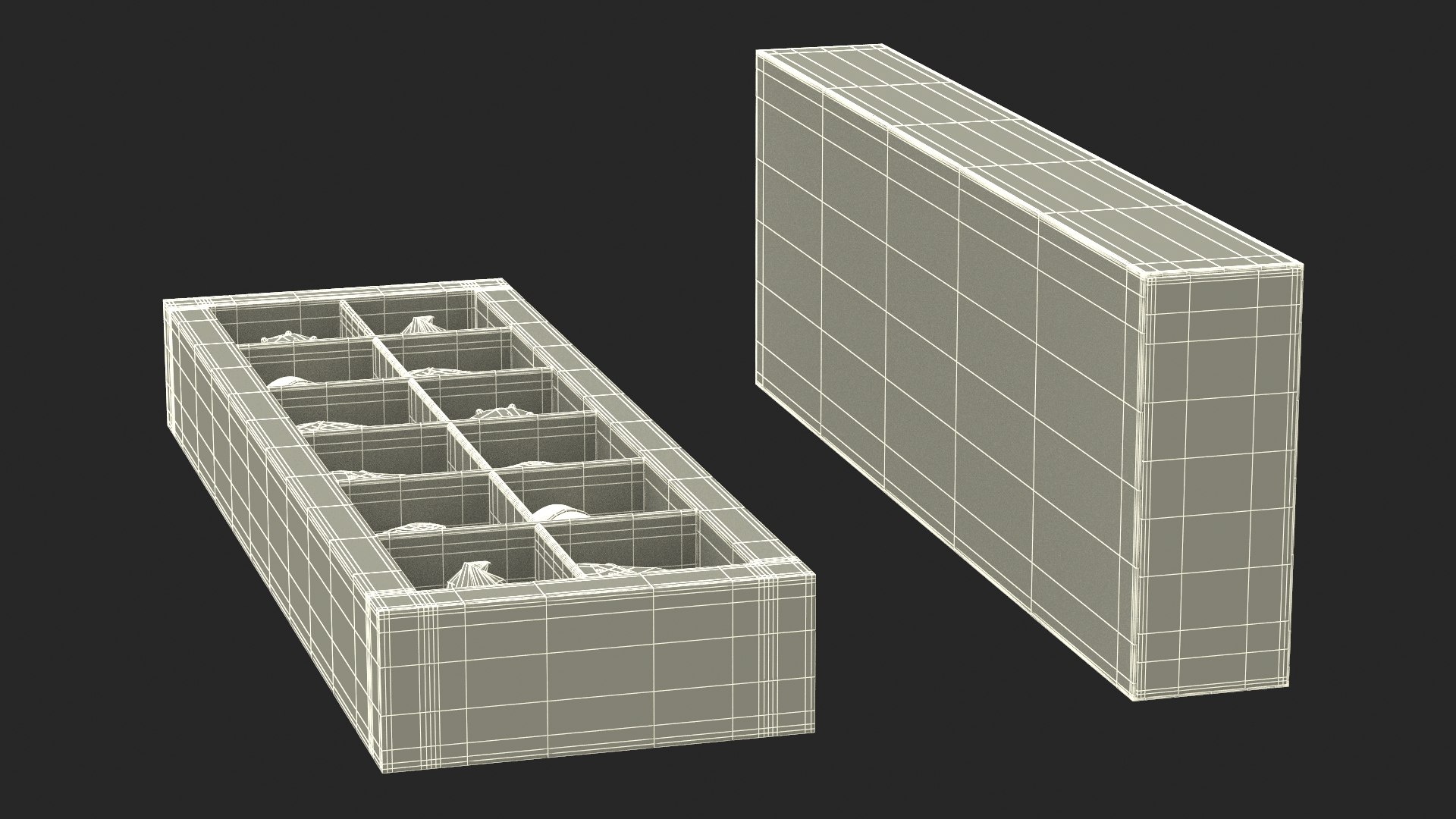 3D Box Of Handmade Chocolates True Choco Model - TurboSquid 2066145