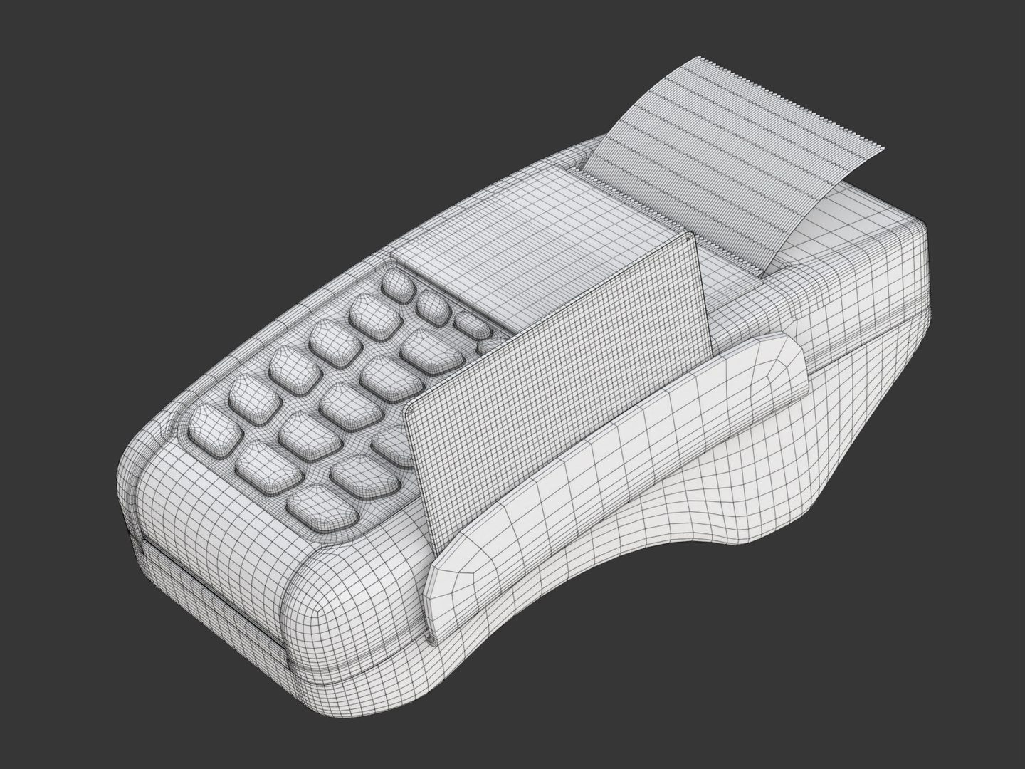 Credit Card Reader Model - TurboSquid 2409818