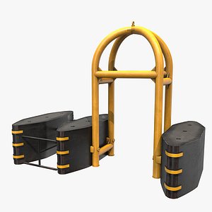 3D safety barrier antiterror