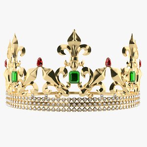 king queen 3D model