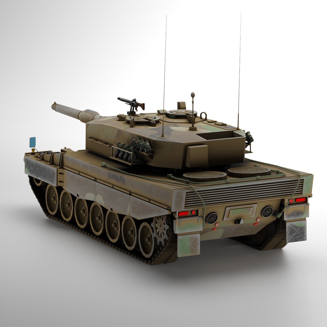 Tank 3D Model - TurboSquid 1941959
