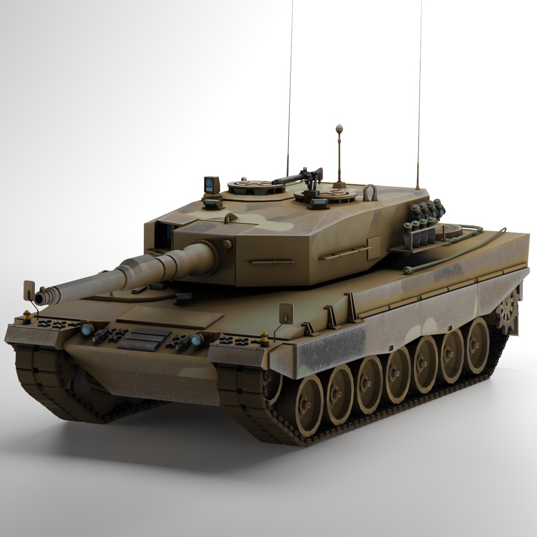 Tank 3D Model - TurboSquid 1941959