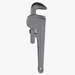 3D Wrench Tool - PBR Textured - Game - Print Ready