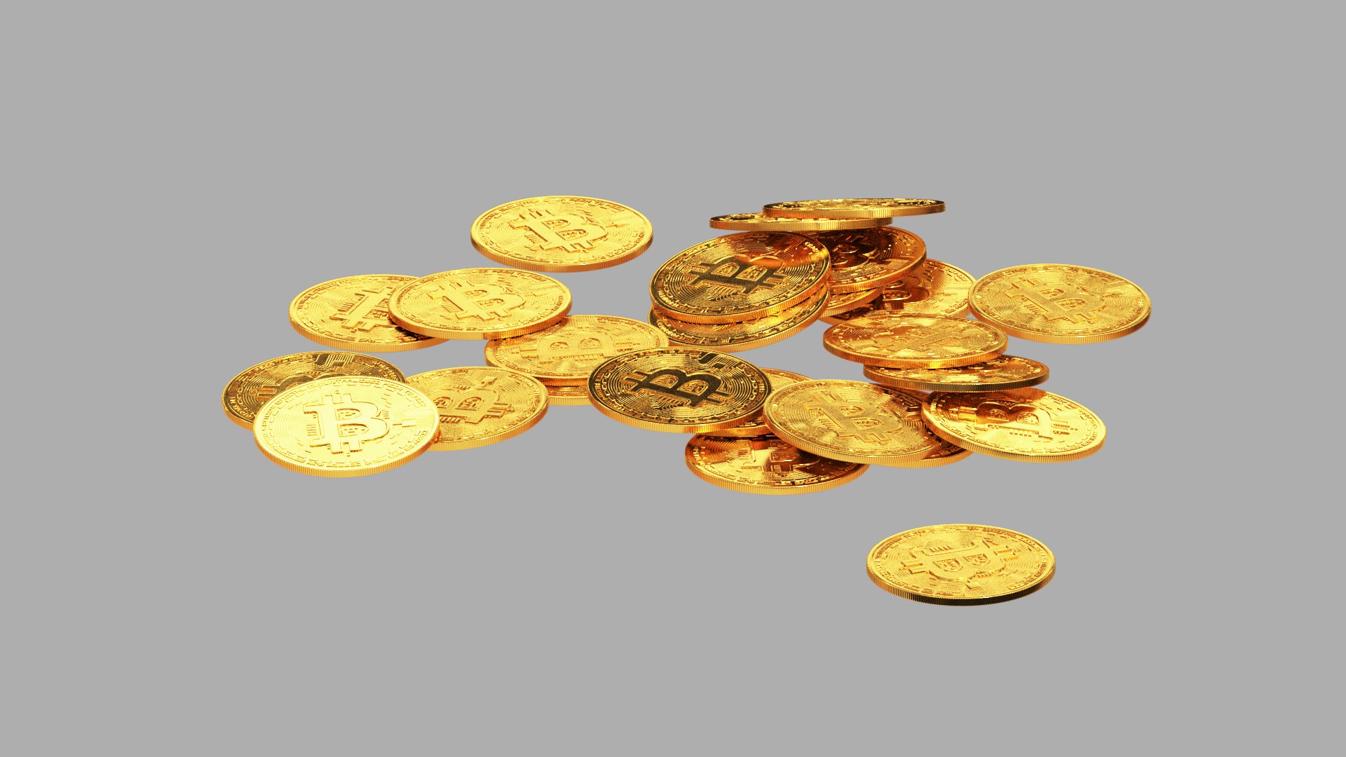 Coin Bitcoin 3D Model - TurboSquid 1705107