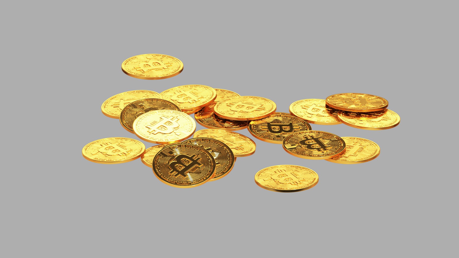 Coin Bitcoin 3D Model - TurboSquid 1705107