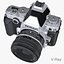 photoreal dslr nikon df 3d obj