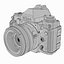 photoreal dslr nikon df 3d obj