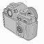 photoreal dslr nikon df 3d obj