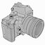 photoreal dslr nikon df 3d obj