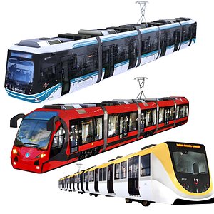 tram metro 3D