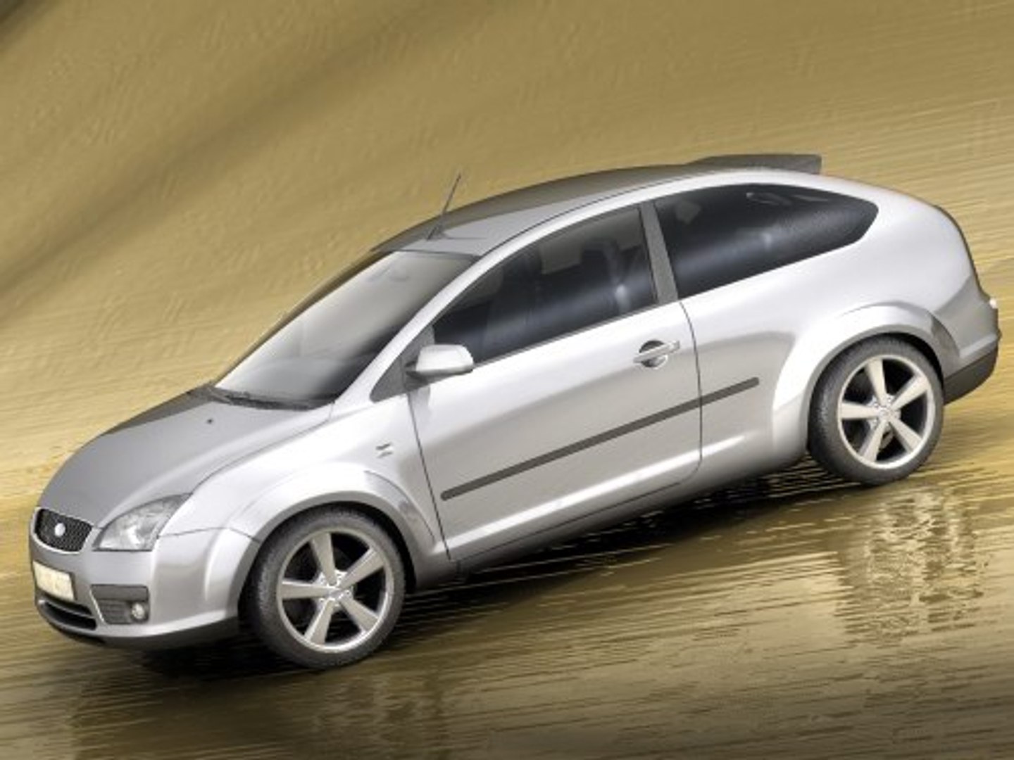 focus ii hatchback 3d 3ds