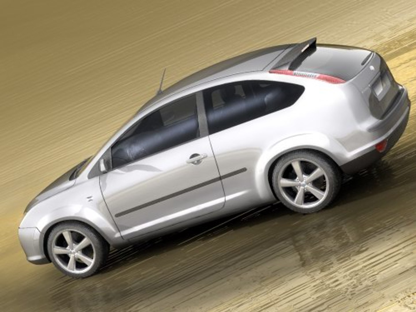 focus ii hatchback 3d 3ds