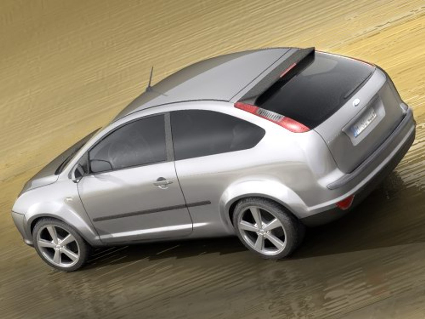 focus ii hatchback 3d 3ds
