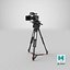ARRI ALEXA 35 - with Production Set Accessories and OConnor 2560 Tripod systems model