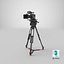 ARRI ALEXA 35 - with Production Set Accessories and OConnor 2560 Tripod systems model