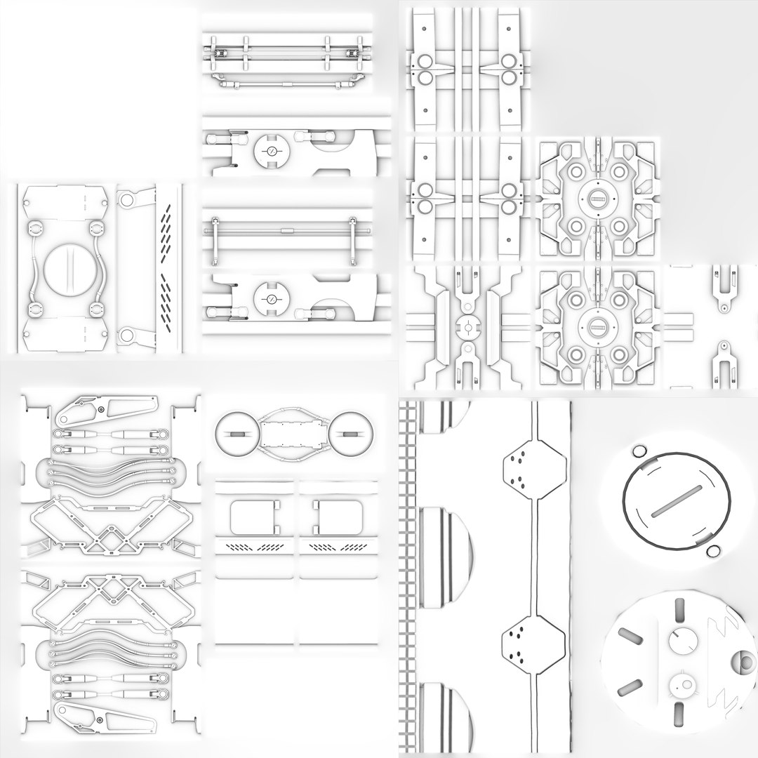 3D starship spaceship - TurboSquid 1385624