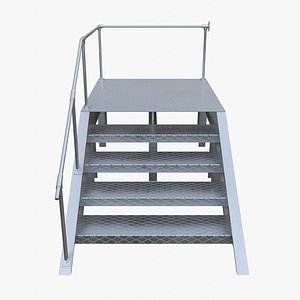 Metal Stairs model