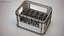 3D plastic coke crate 24x model