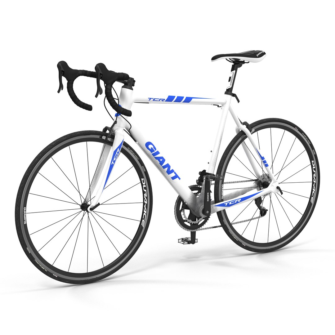 Giant road bike online white