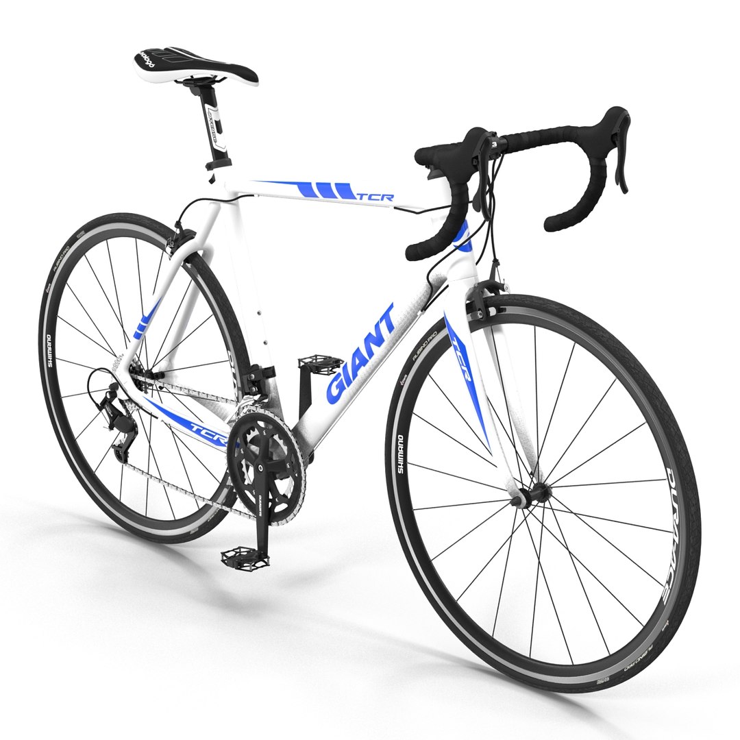 road bike giant 3d obj