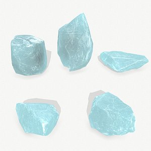 ice rocks 1 3D